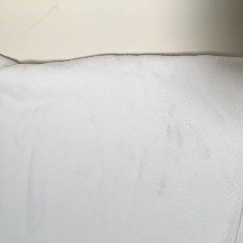 Frette square cotton napkins white set of six